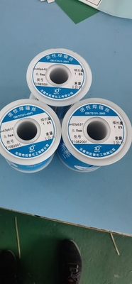 2mm núcleo da resina de 63 37 Tin Lead Solder Wire With 183 graus alisam brilhante